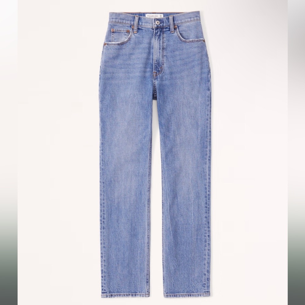 Ultra High Rise Ankle Straight Jean